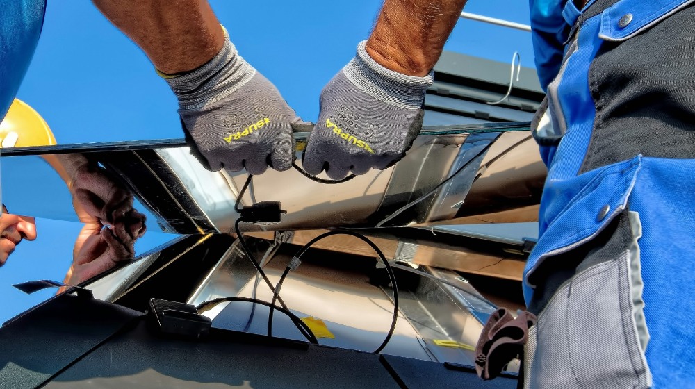 Instalación de panel solar